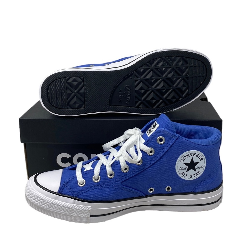 Converse Chuck Taylor Malden Street Shoes For Men Blue Skate Mid Canvas A05673F - Picture 4 of 9